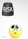 Risk Business Concept Emoticon