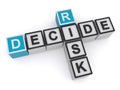 Risk decide heading