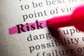 risk Royalty Free Stock Photo