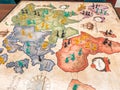 Risk - A family a strategy board game of diplomacy, conflict and conquest - world map - One of the Best selling games Royalty Free Stock Photo