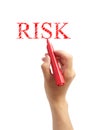 Risk Royalty Free Stock Photo