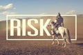 Risk Insecurity Uncertainly Battlefield Danger Concept Royalty Free Stock Photo