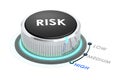 Risk knob turn to maximum Royalty Free Stock Photo