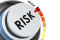 Risk level turn to maximum Royalty Free Stock Photo