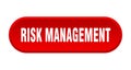 risk management button Royalty Free Stock Photo