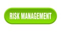 risk management button Royalty Free Stock Photo