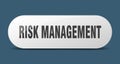 risk management button. risk management sign. key. push button. Royalty Free Stock Photo