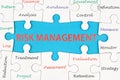 Risk management concept Royalty Free Stock Photo