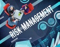 Risk Management Control Security Safety Concept Royalty Free Stock Photo