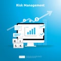 Risk Management and financial identifying. evaluating and challenge in business prevent protect. company performance analysis