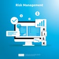 Risk Management and financial identifying. evaluating and challenge in business prevent protect. company performance analysis