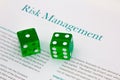 Risk Management Royalty Free Stock Photo