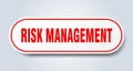 risk management sticker.