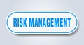 risk management sticker.
