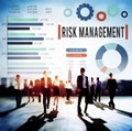 Risk Management Unsteady Safety Security Concept