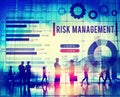 Risk Management Unsteady Safety Security Concept Royalty Free Stock Photo