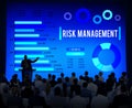 Risk Management Unsteady Safety Security Concept