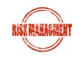 Risk managment red stamp