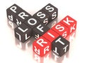 Risk Profit loss Royalty Free Stock Photo