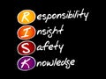 RISK - Responsibility Insight Safety Knowledge