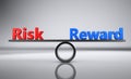 Risk Reward Business Concept Royalty Free Stock Photo