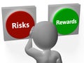 Risks Rewards Buttons Show Roi Or Payoff