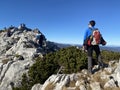 Risnjak national park in Croatia landscape. Royalty Free Stock Photo