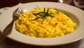 Risotto alla milanese Royalty Free Stock Photo