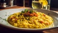 Risotto alla milanese Royalty Free Stock Photo