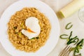 Risotto with leek Royalty Free Stock Photo