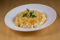 Risotto Milanese, a classic Italian dish