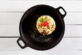 Risotto with vegetables Royalty Free Stock Photo
