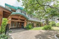 Risshoji Temple and gardens, Nichiren Buddhist temple. Tokyo, Japan. Royalty Free Stock Photo