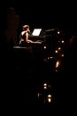 Rita Redshoes Performing Live at Teatro SÃÂ£o Luiz Royalty Free Stock Photo