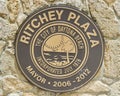 Ritchey Plaza Logo, Daytona Beach, Florida