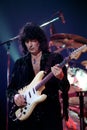 Ritchie Blackmore`s Rainbow , Ritchie Blackmore.during the concert