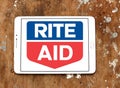 Rite Aid pharmacy logo Royalty Free Stock Photo