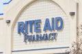 Rite Aid Pharmacy sign Royalty Free Stock Photo