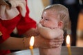 The rite of Orthodox baptism.