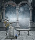 Rite of water background