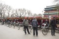 Ritschka Bike Drivers waiting for Passengers