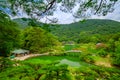 Ritsurin Garden scenery, Kagawa, Japan Royalty Free Stock Photo