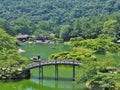 Ritsurin Garden in Takamatsu, Japan.