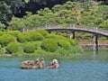 Ritsurin Garden in Takamatsu, Japan.