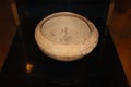 Ritual bowl used by native Americans displayed in kolomoki Museum