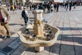 Ritual hand wash in jerusalem