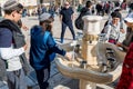 Ritual hand wash in jerusalem