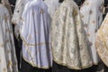 Ritual Orthodox vestments in ceremony Royalty Free Stock Photo