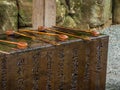 Ritual purification fountain at an Japanese Temple