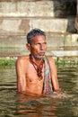 Ritual purification in Varanasi